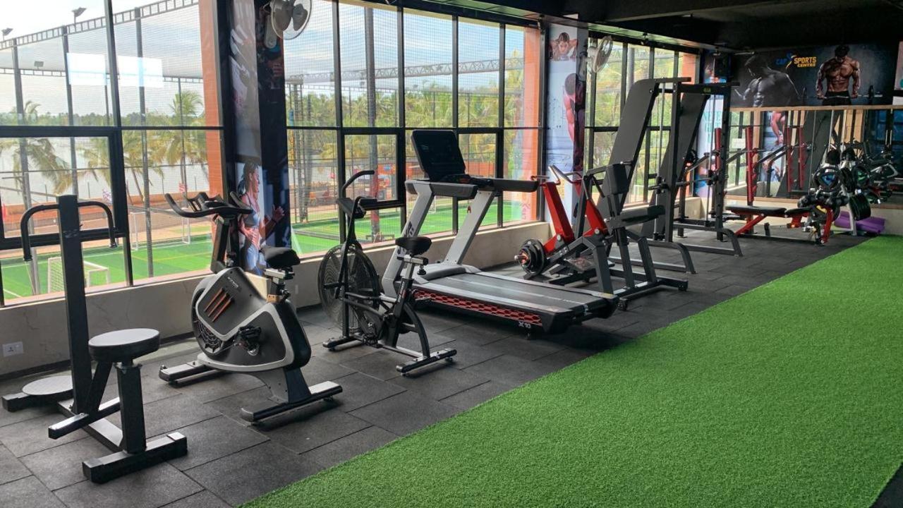 Cap Sports Center Hotell Nīleshwar Eksteriør bilde